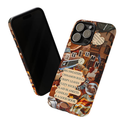 Autumn Aesthetic Collage Tough Phone Case