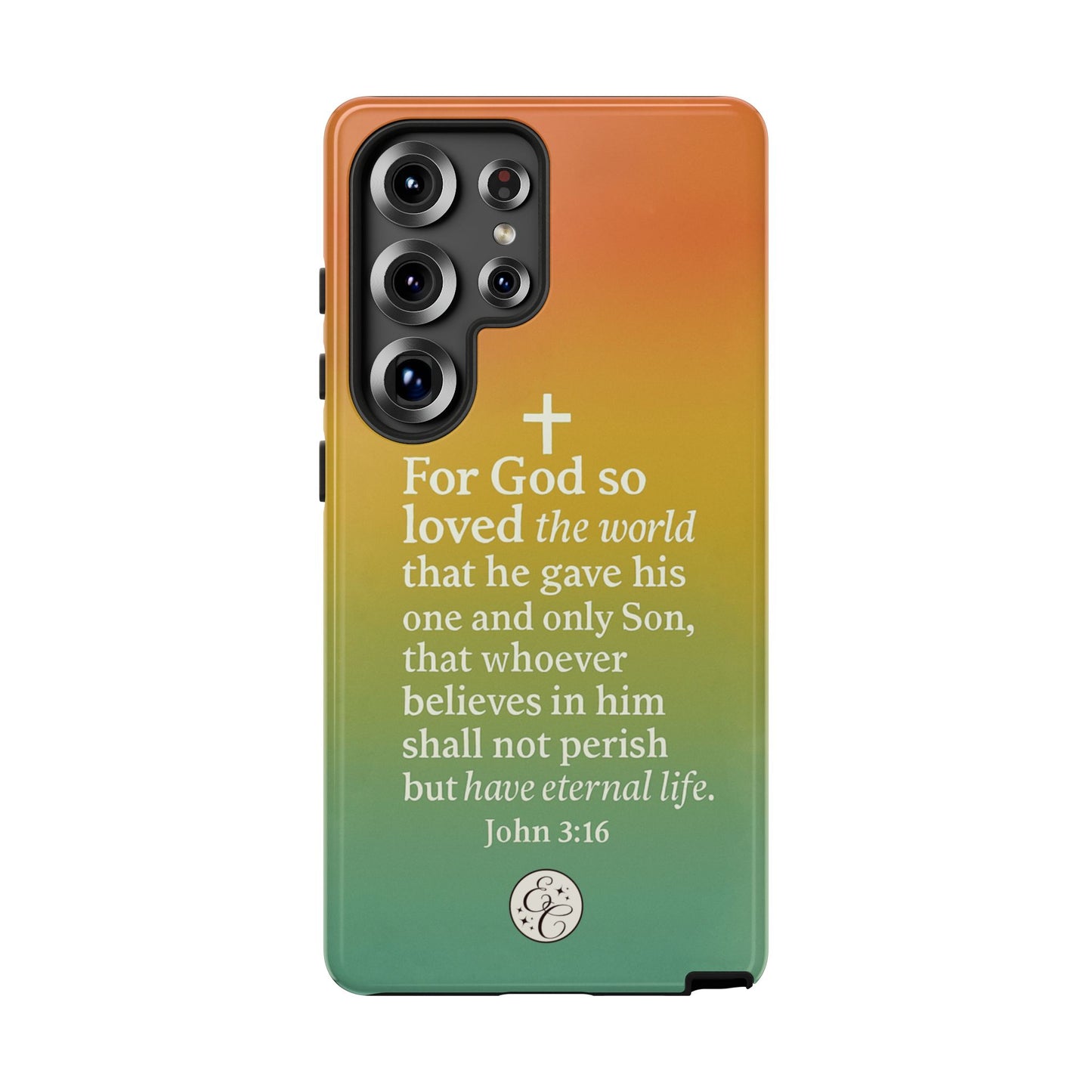 John 3:16 Tough Phone Case