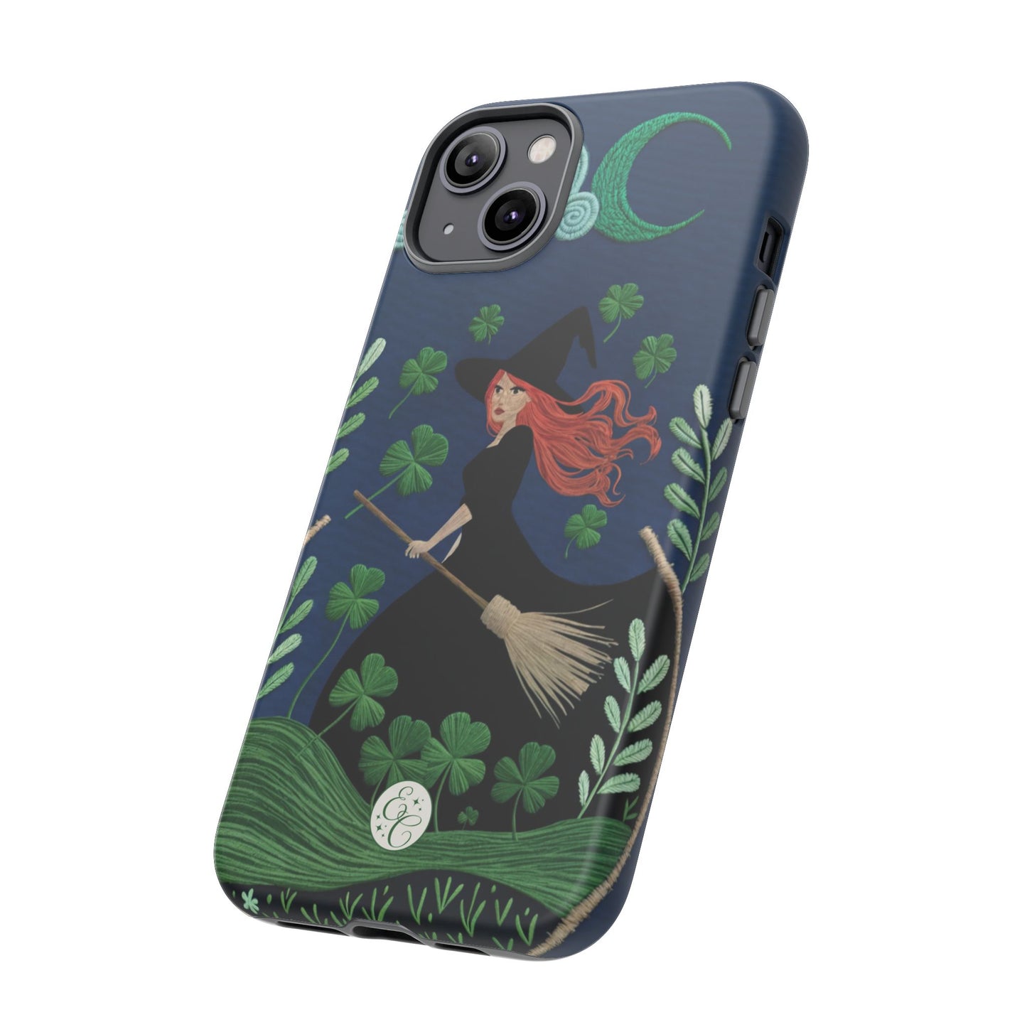 Irish Witch’s Moonlit Stroll Tough Phone Case