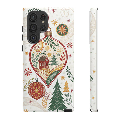 Cozy Christmas Ornament Tough Phone Case