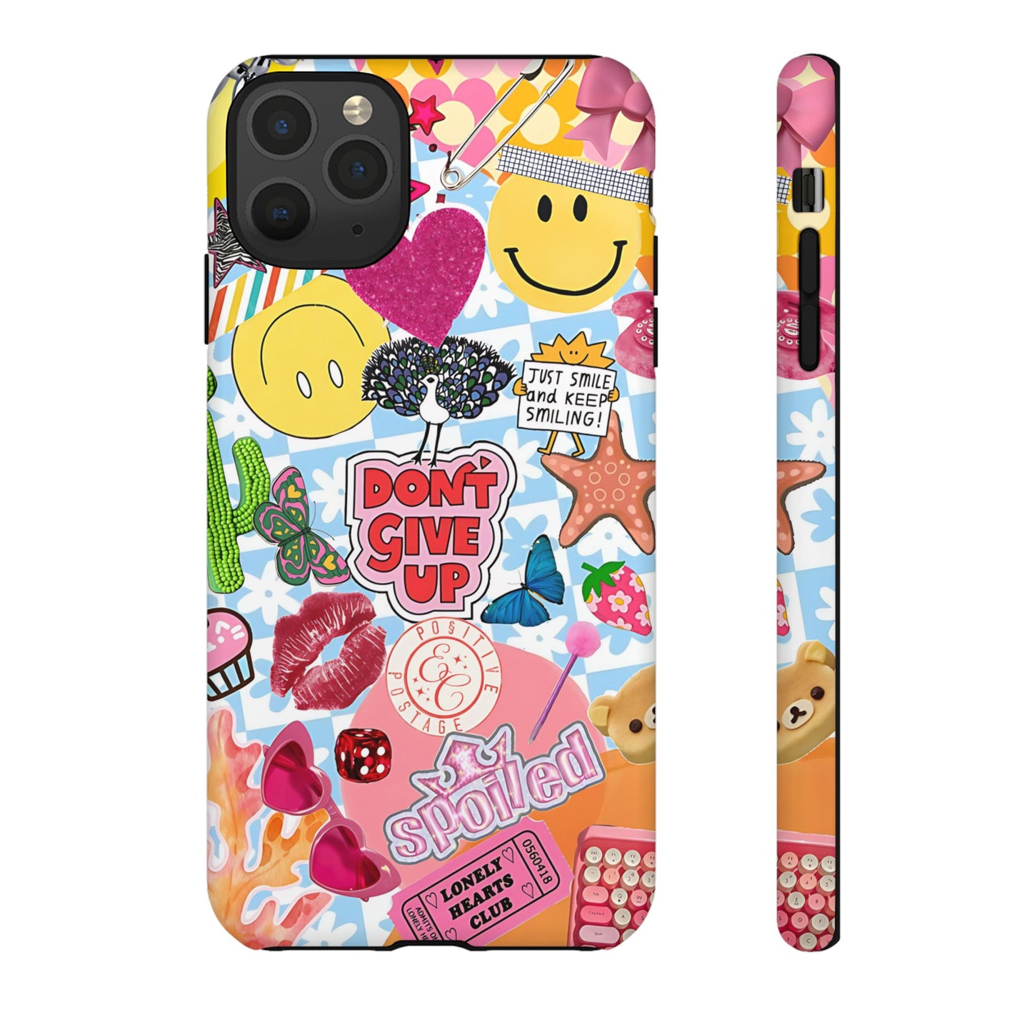 Pop Art Collage Tough Phone Case