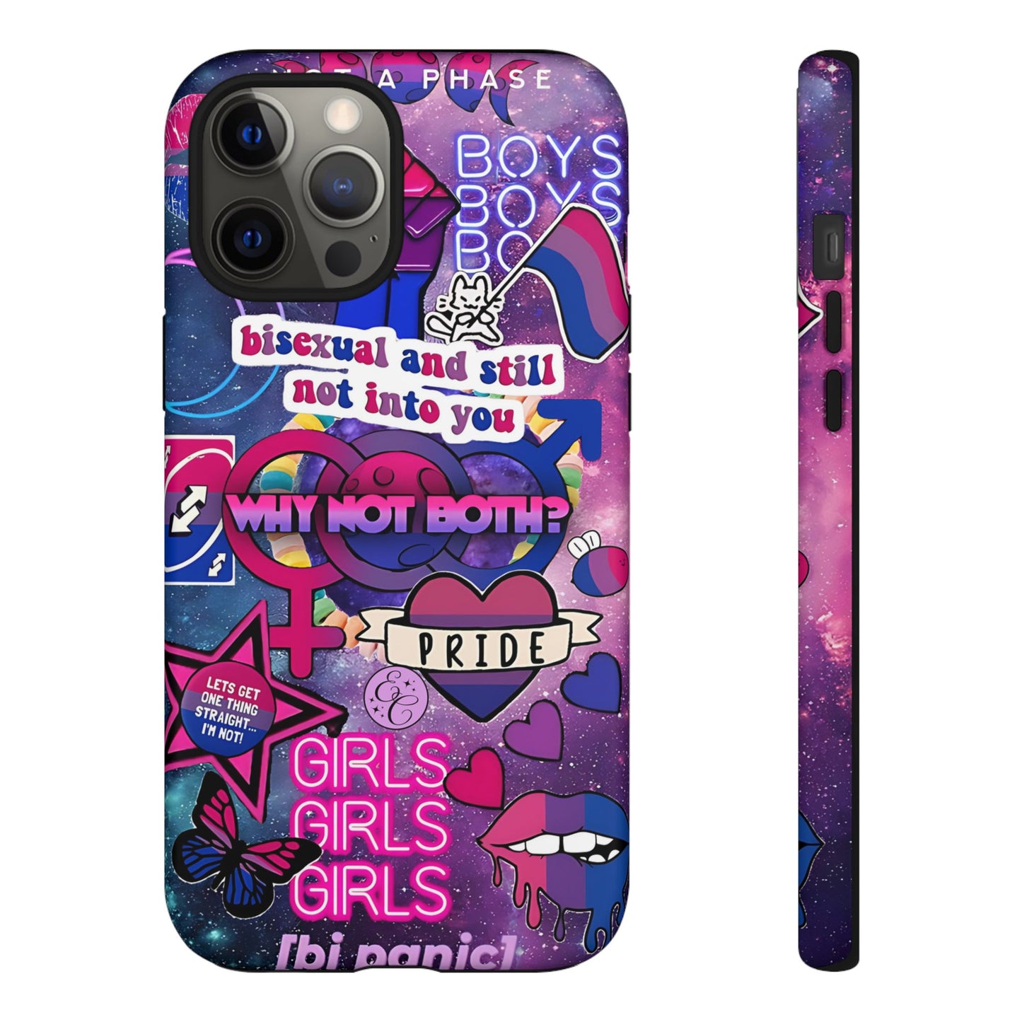 Bisexual Pop Art Tough Phone Case