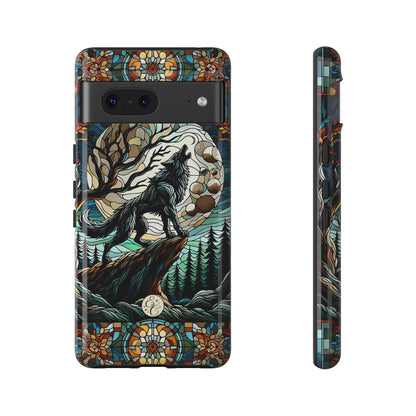 Howling Wolf Tough Phone Case