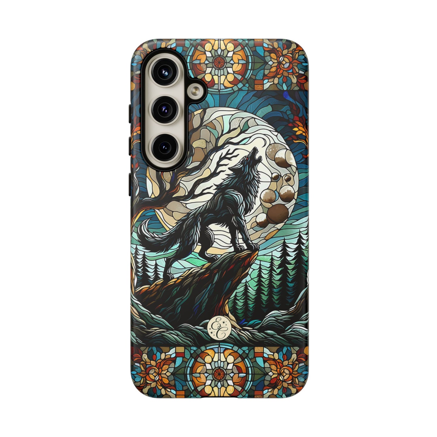 Howling Wolf Tough Phone Case