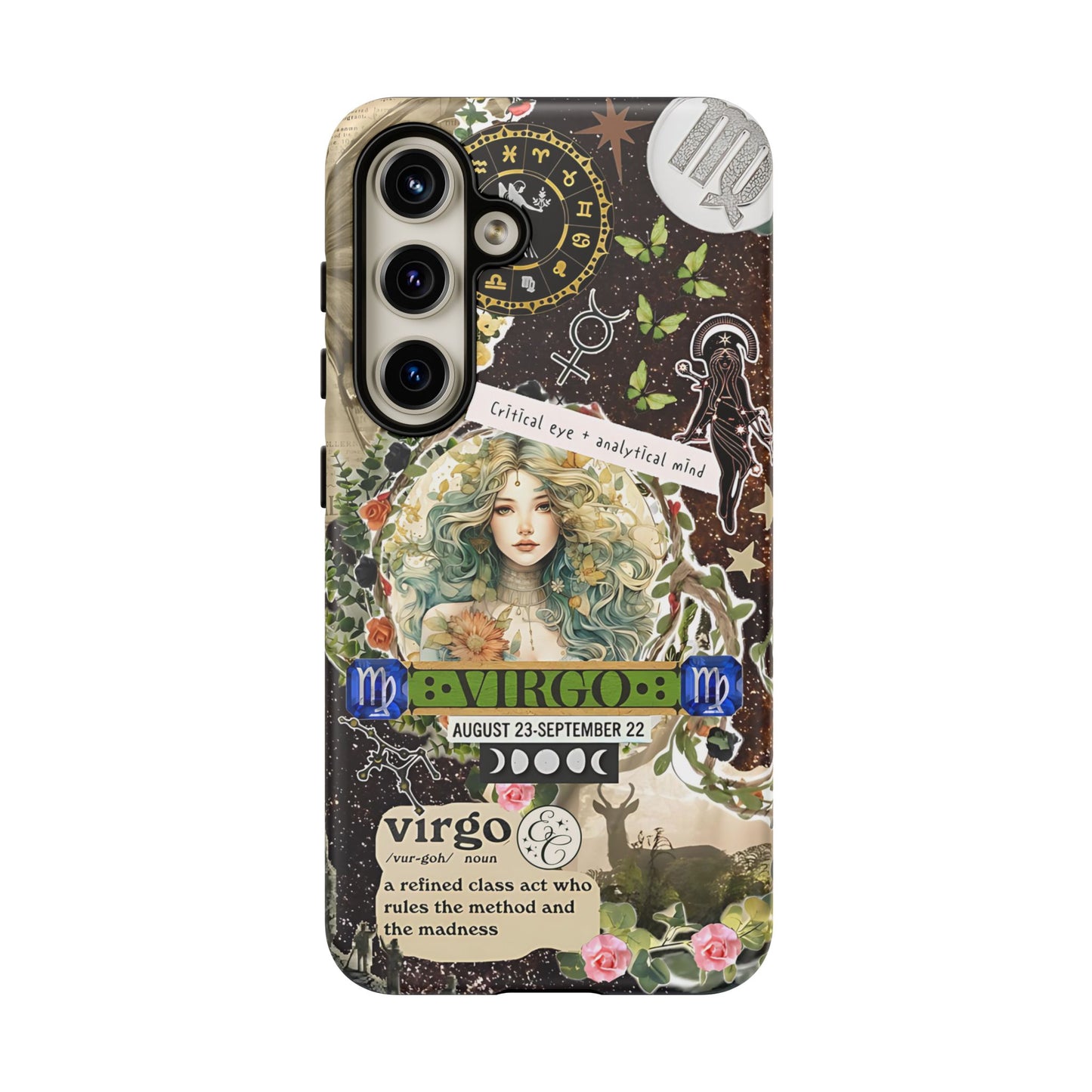 Virgo Zodiac Star Sign Tough Phone Case