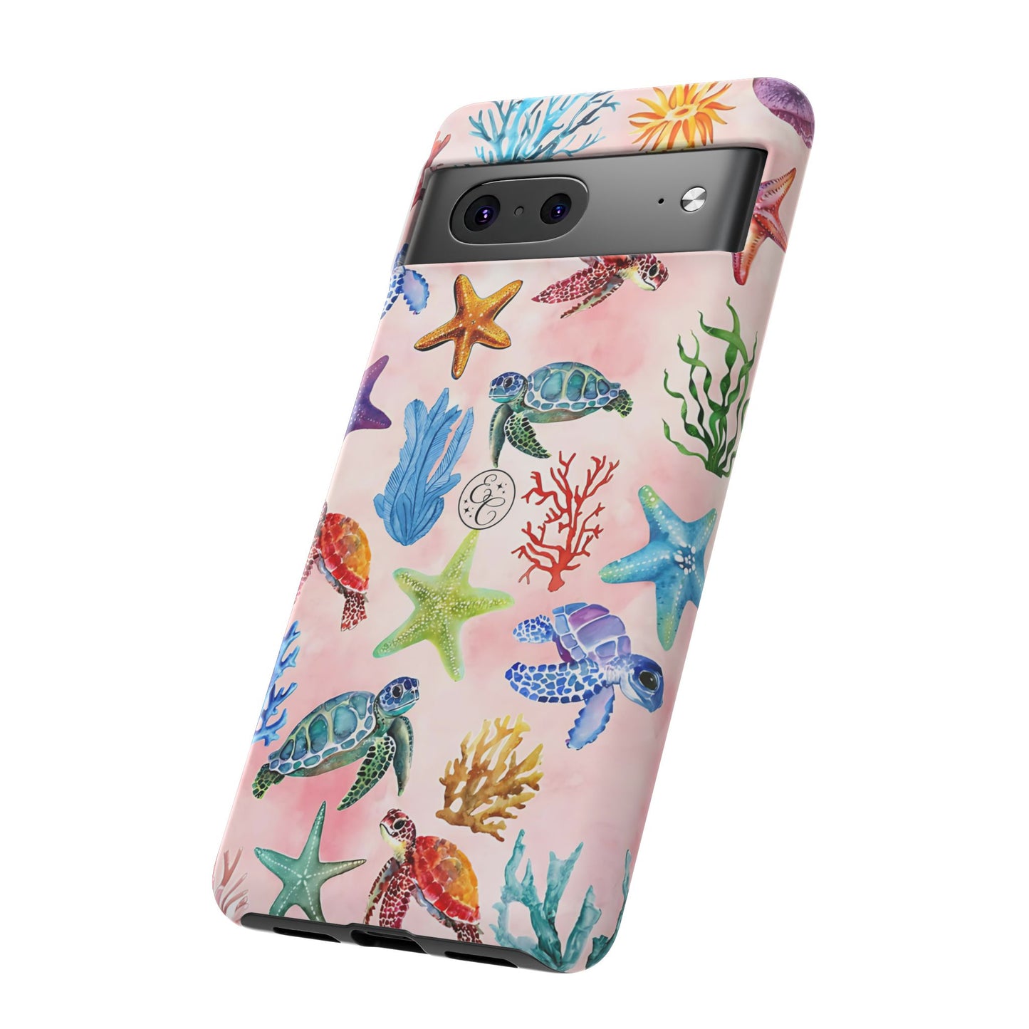 Colorful Marine Life Tough Phone Case