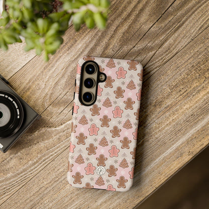 Gingerbread Men & Xmas Tree Pattern Phone Case