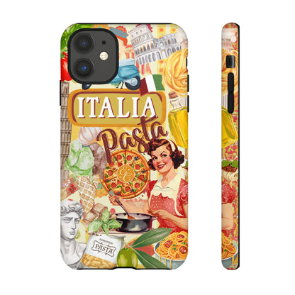 Italian Cuisine Collage Tough Phone Case