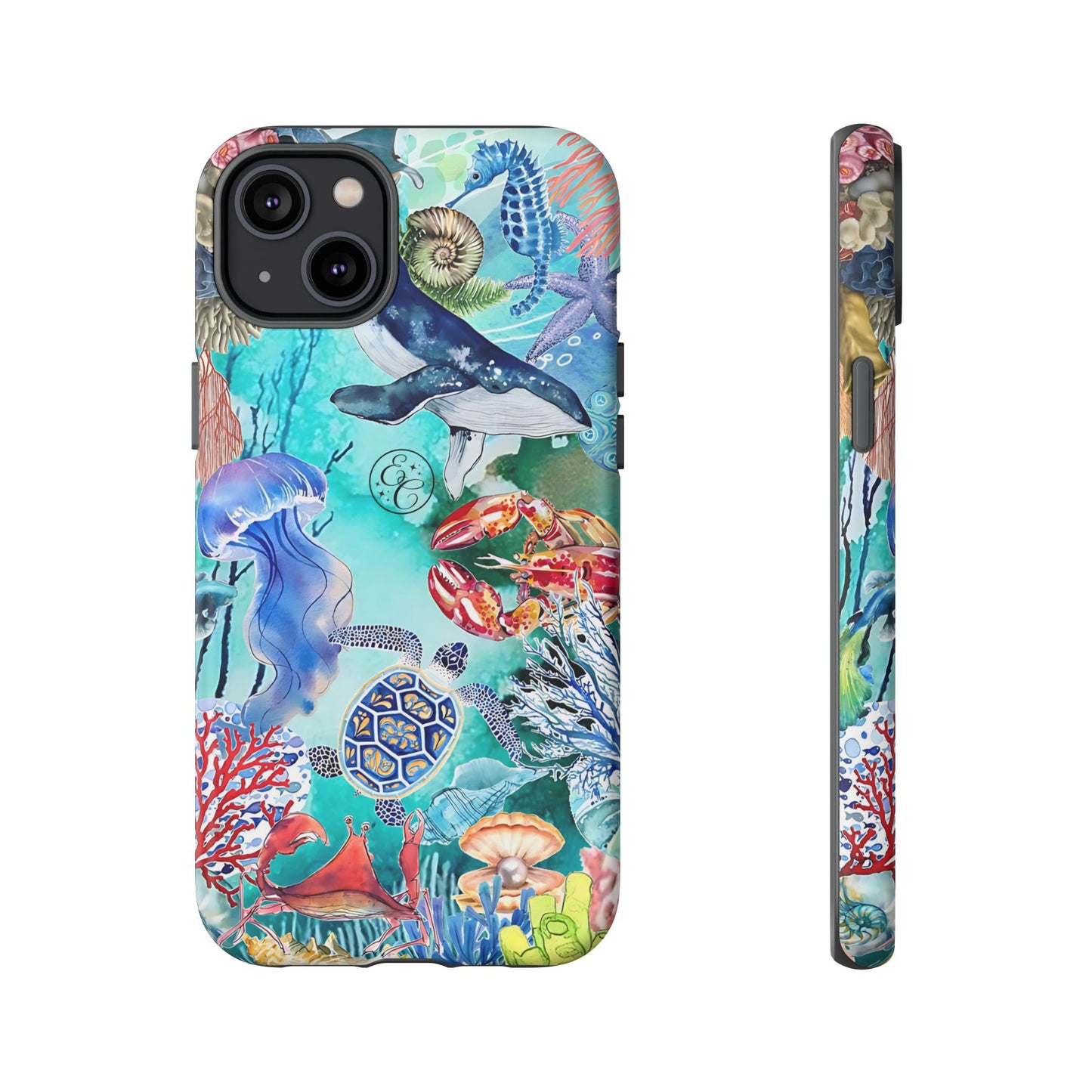 Ocean Wonders Collage Tough Phone Case