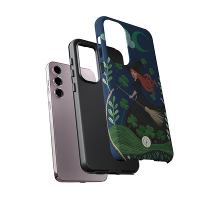Irish Witch’s Moonlit Stroll Tough Phone Case