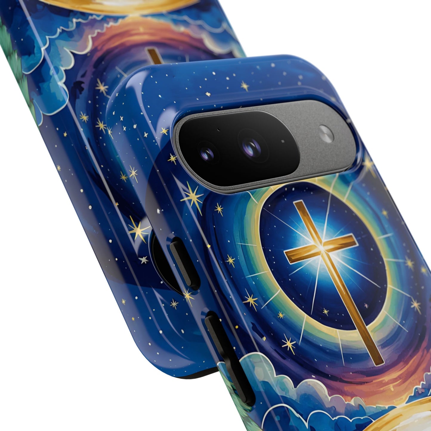 Celestial Cross - John 3:16 Tough Phone Case