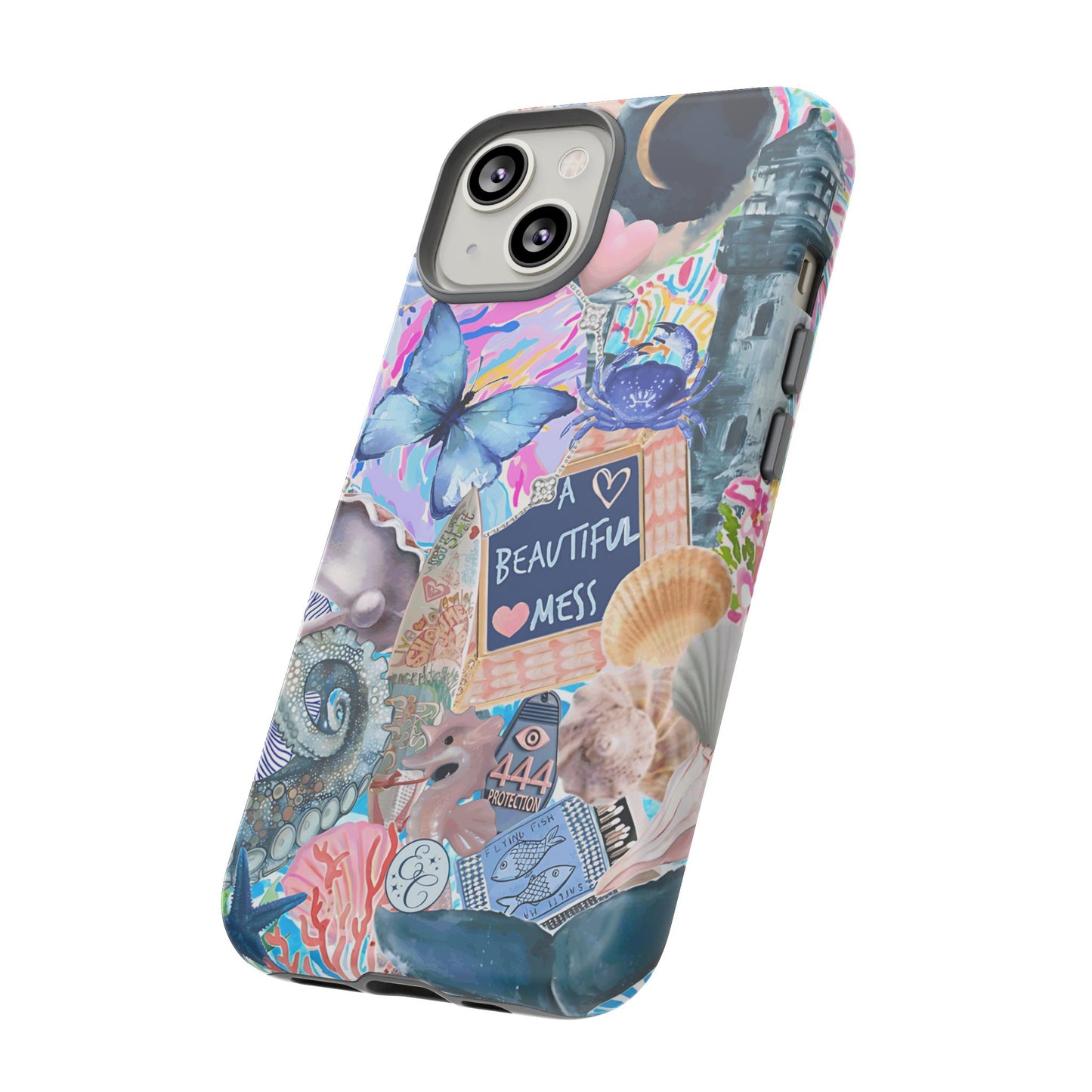 Beautiful Mess Collage Tough Phone Case