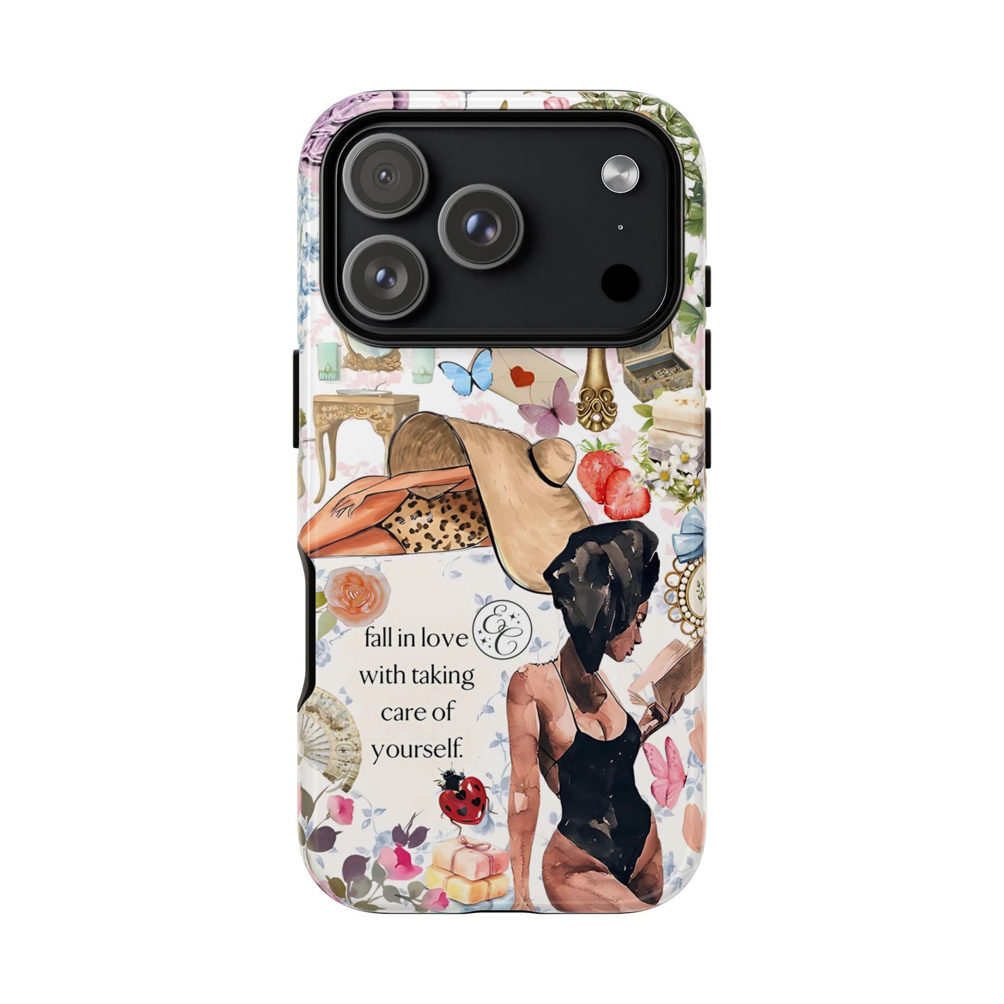 Aesthetic Coquette Collage Tough Phone Case