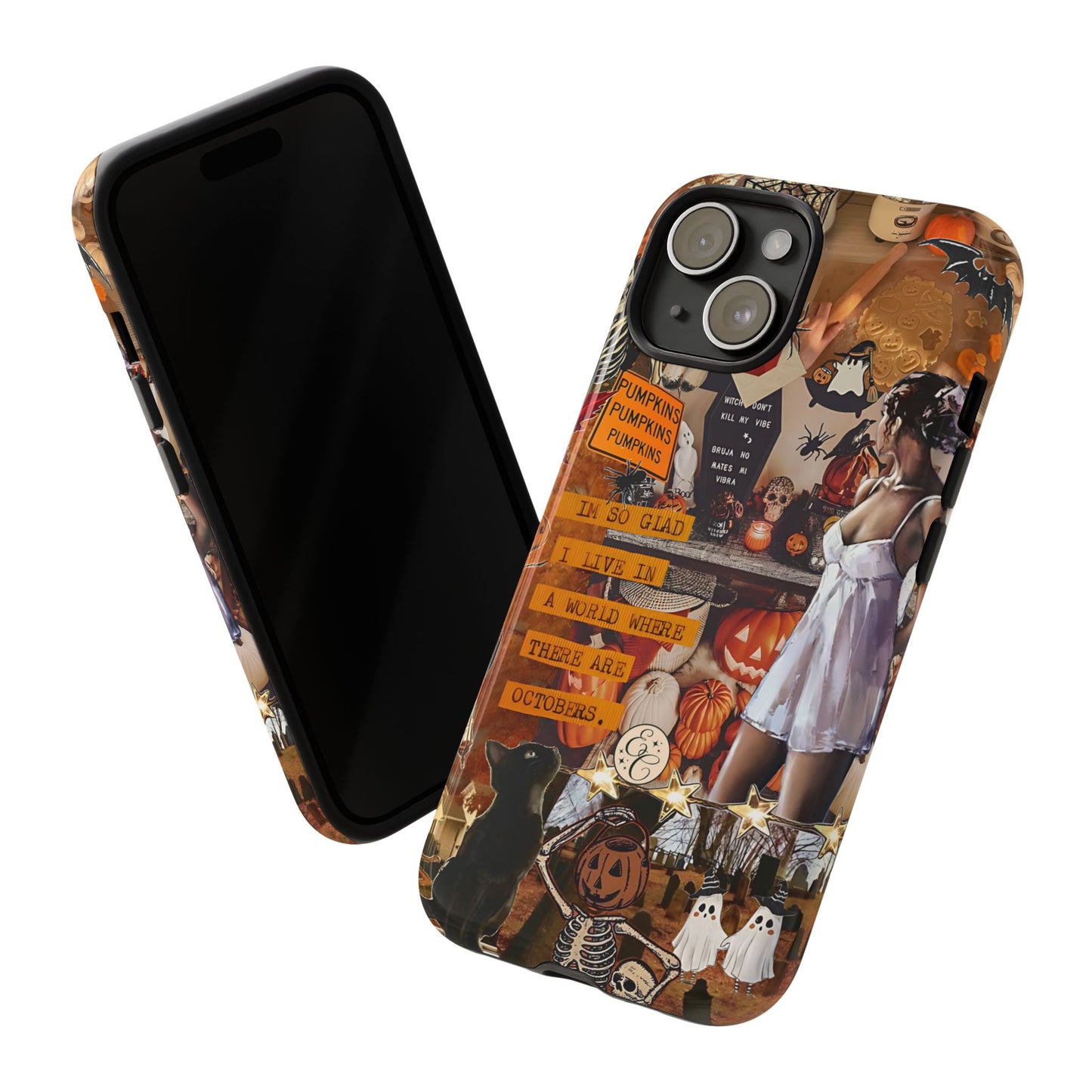 Halloween Aesthetic Collage Tough Phone Case