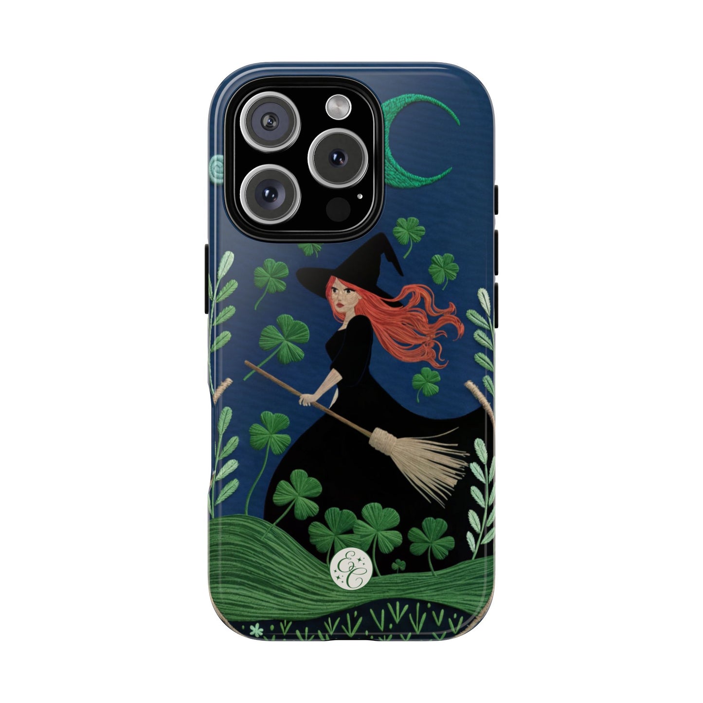 Irish Witch’s Moonlit Stroll Tough Phone Case