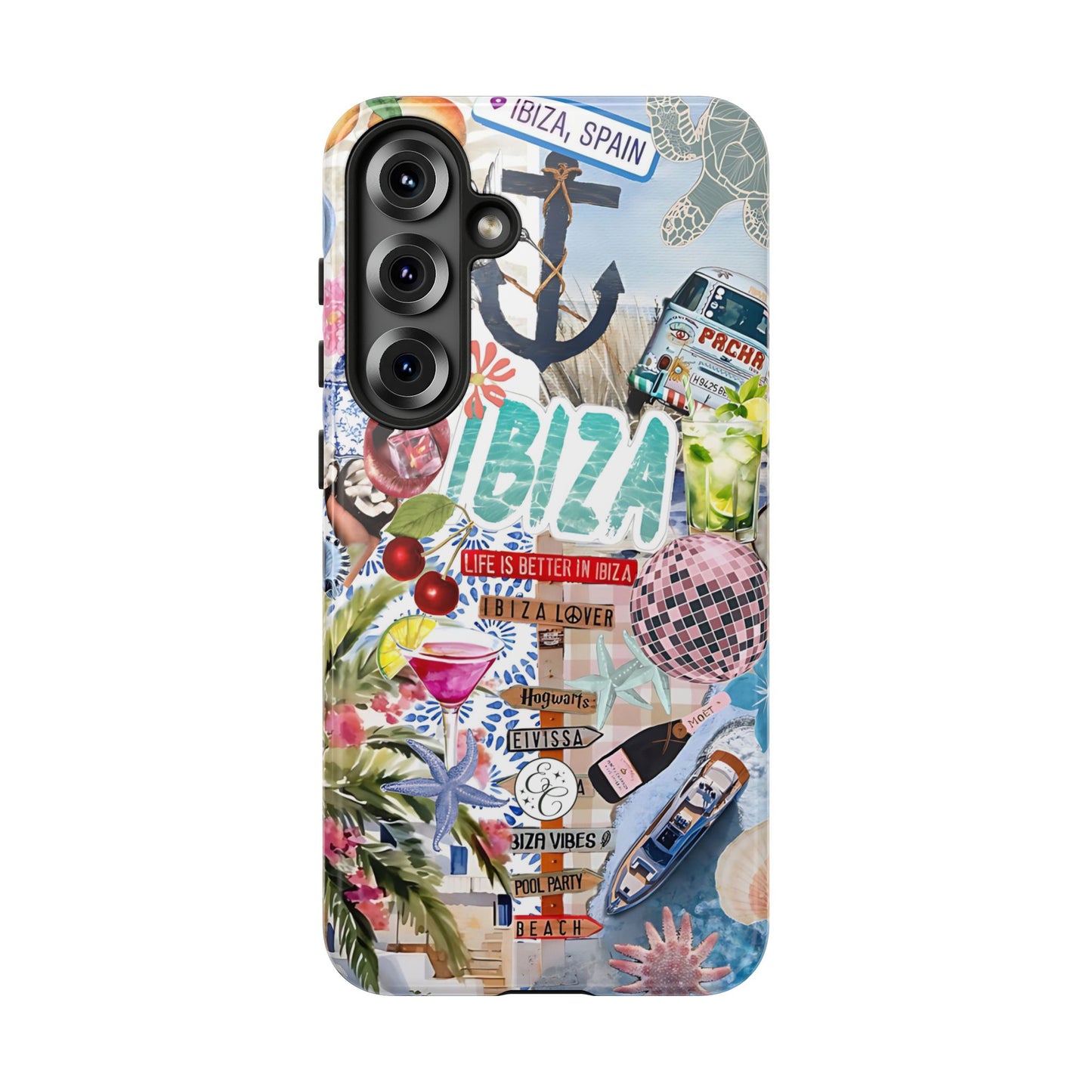 Ibiza Summer Vibes Collage Tough Phone Case