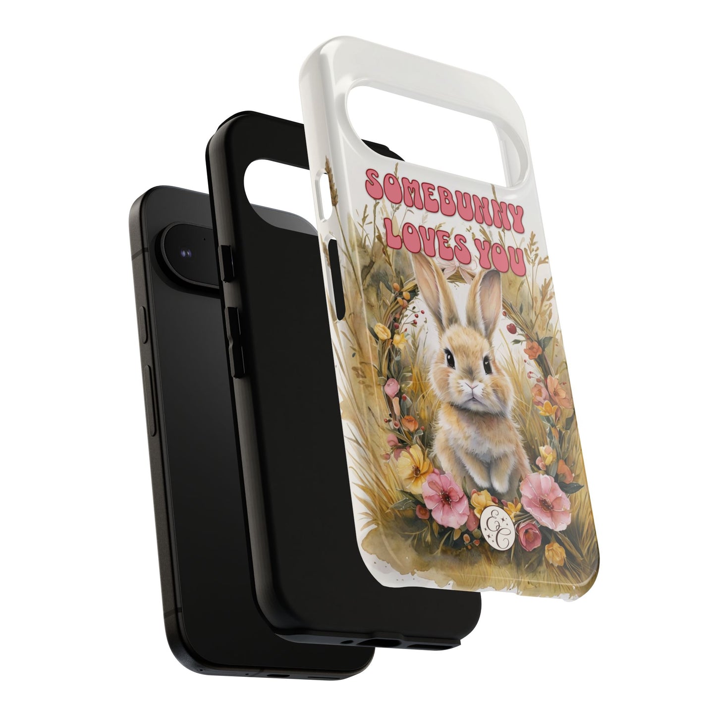 Somebunny Loves You Tough Phone Case