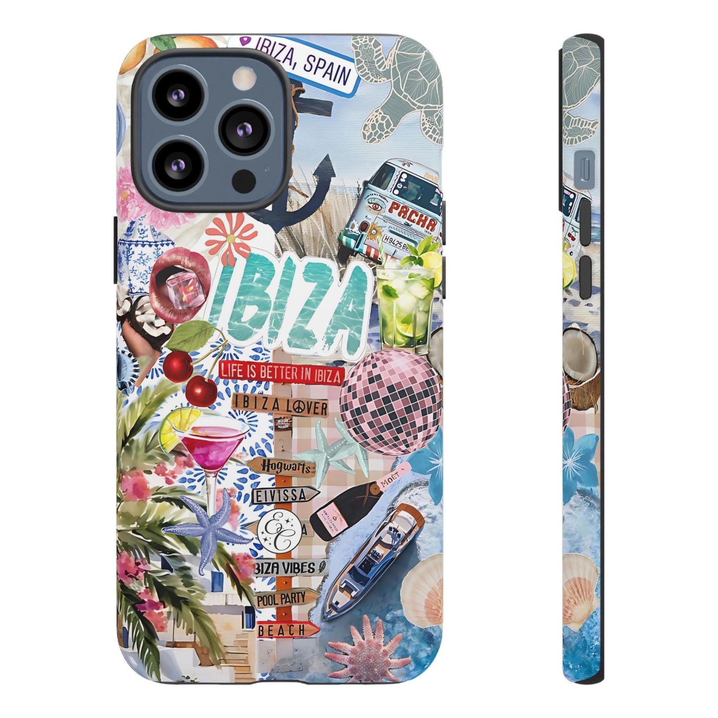 Ibiza Summer Vibes Collage Tough Phone Case