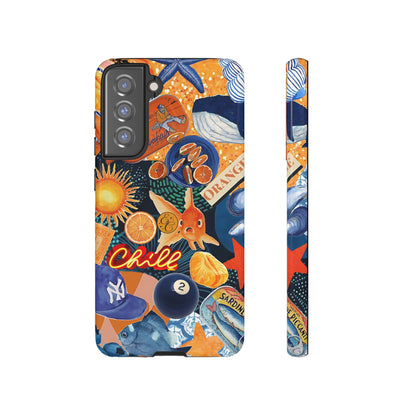 Nautical and Citrus Tough Phone Case