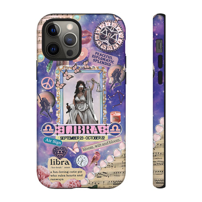 Libra Zodiac Star Sign Tough Phone Case