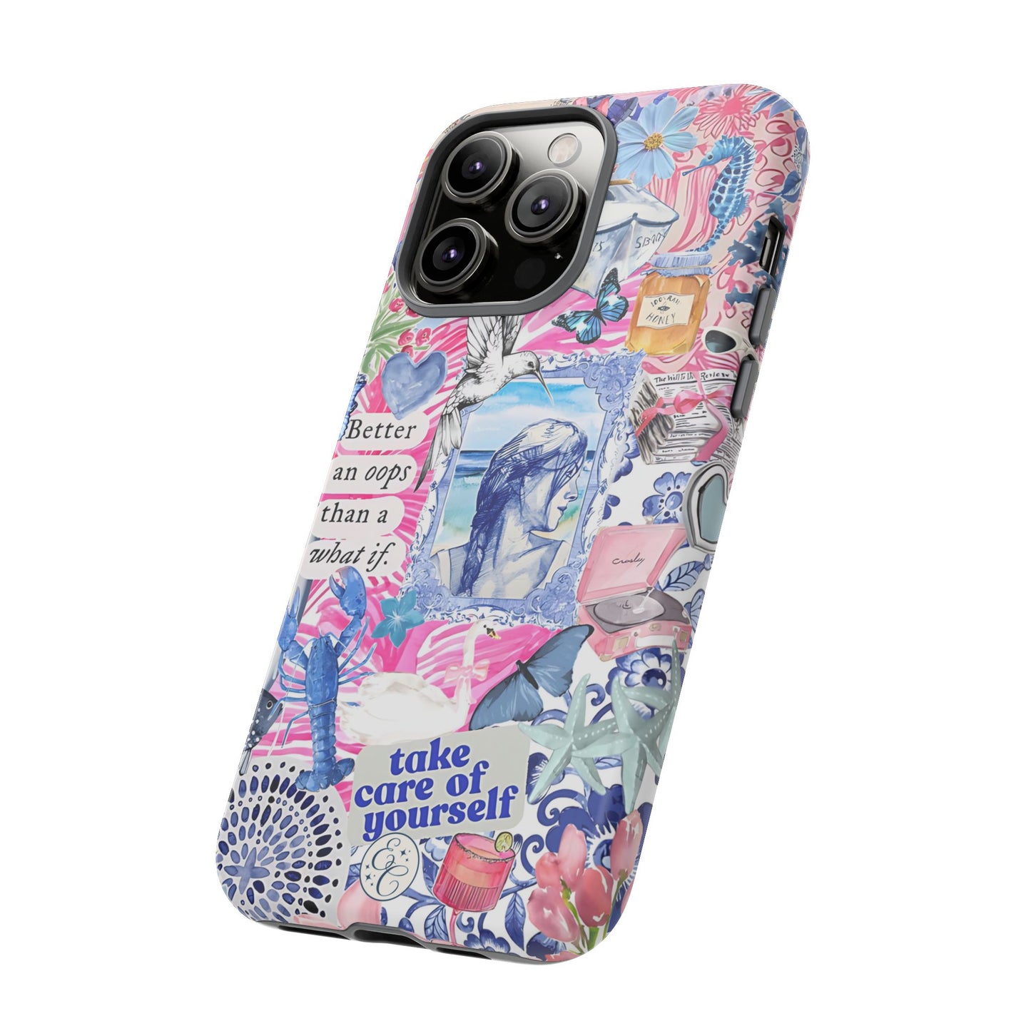 Coquette Summer Time Collage Tough Phone Case