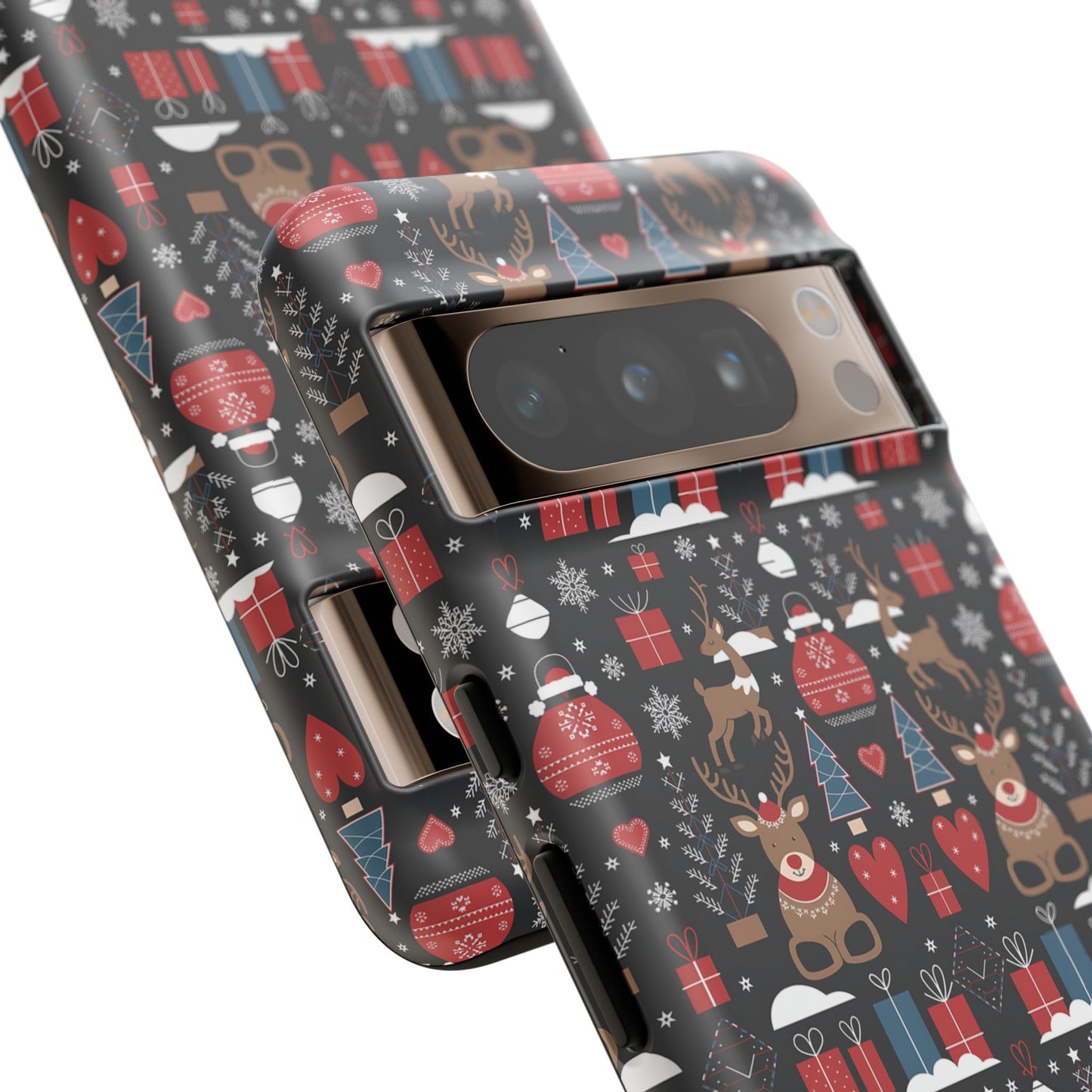 Christmas Holiday Pattern Tough Phone Case