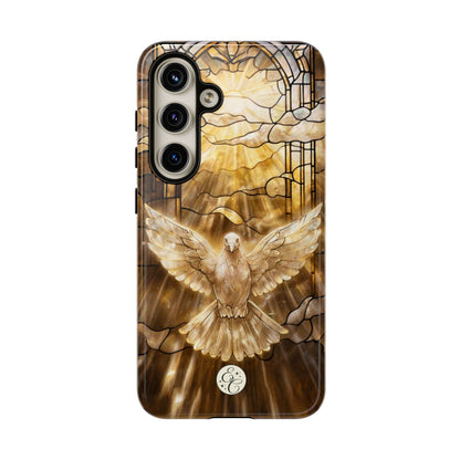 Holy Spirit Stained Glass Tough Phone Case
