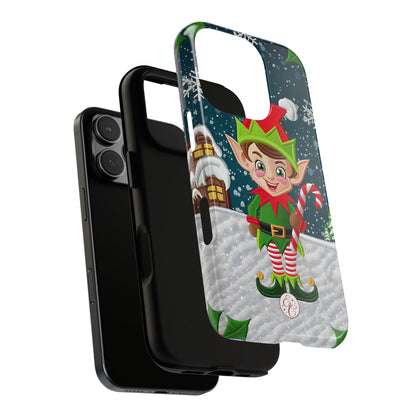 Christmas Naughty Elf Tough Phone Case