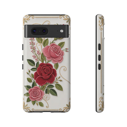 Elegant Rose Garden Tough Phone Case