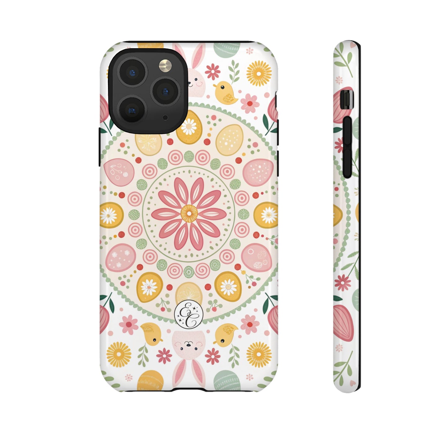 Colorful Easter Mandala Tough Phone Case