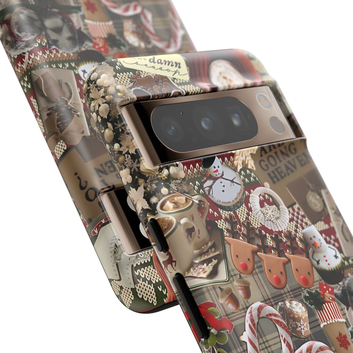 Christmas Festive Collage Tough Phone Case