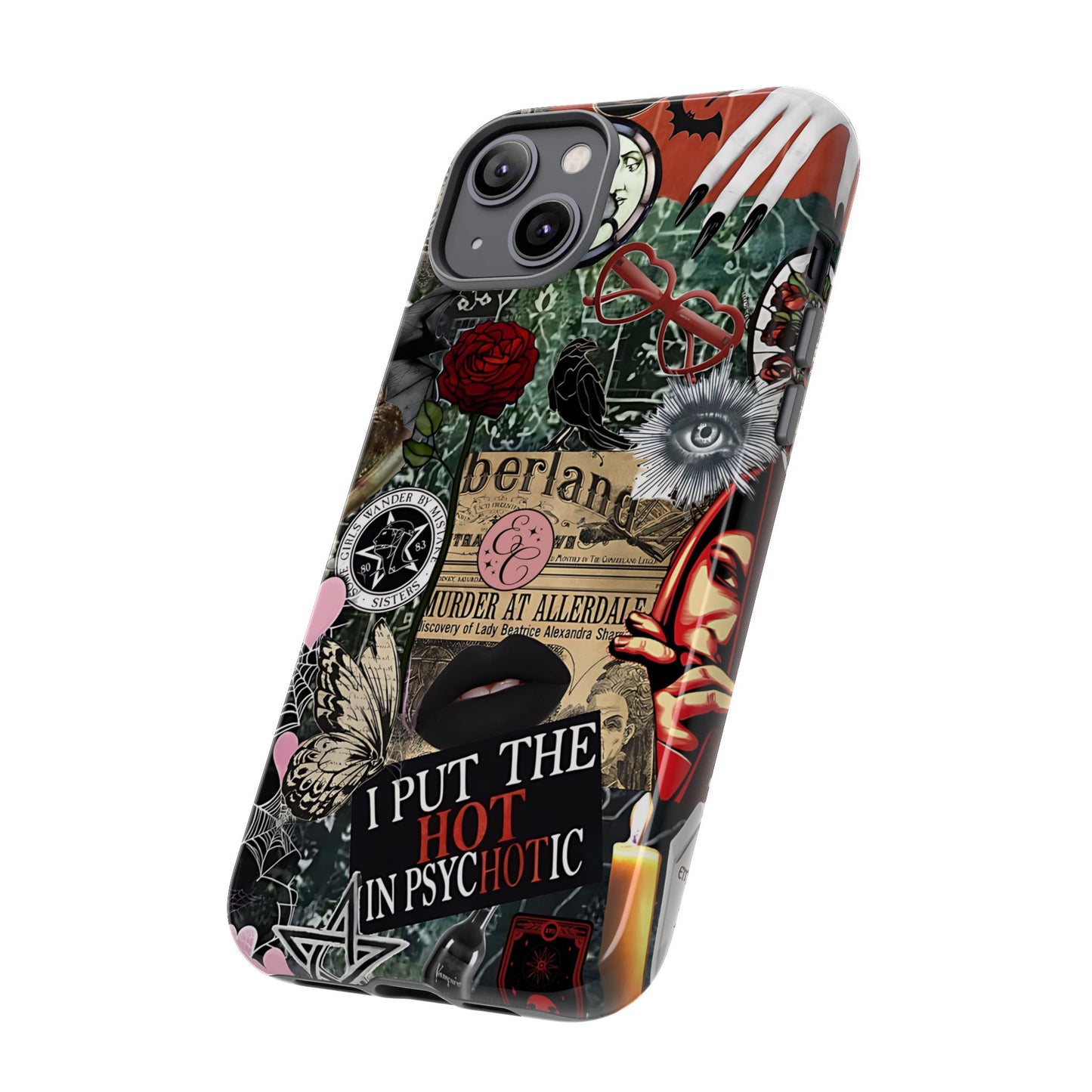 Gothic Collage Tough Phone Case