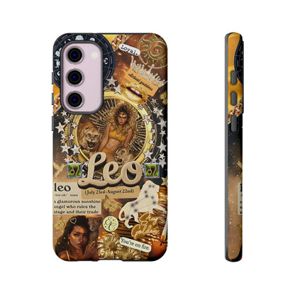 Leo Zodiac Sign Tough Phone Case