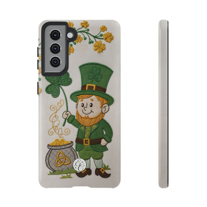 Cute Leprechaun Tough Phone Case