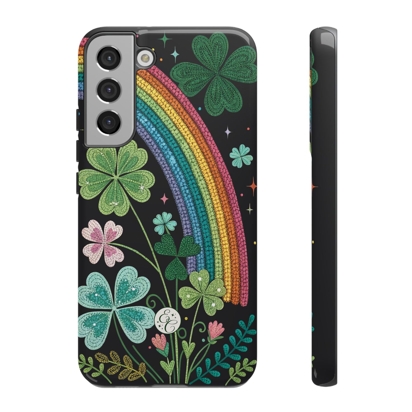 Rainbow & Shamrock Tough Phone Case