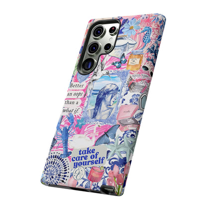 Coquette Summer Time Collage Tough Phone Case
