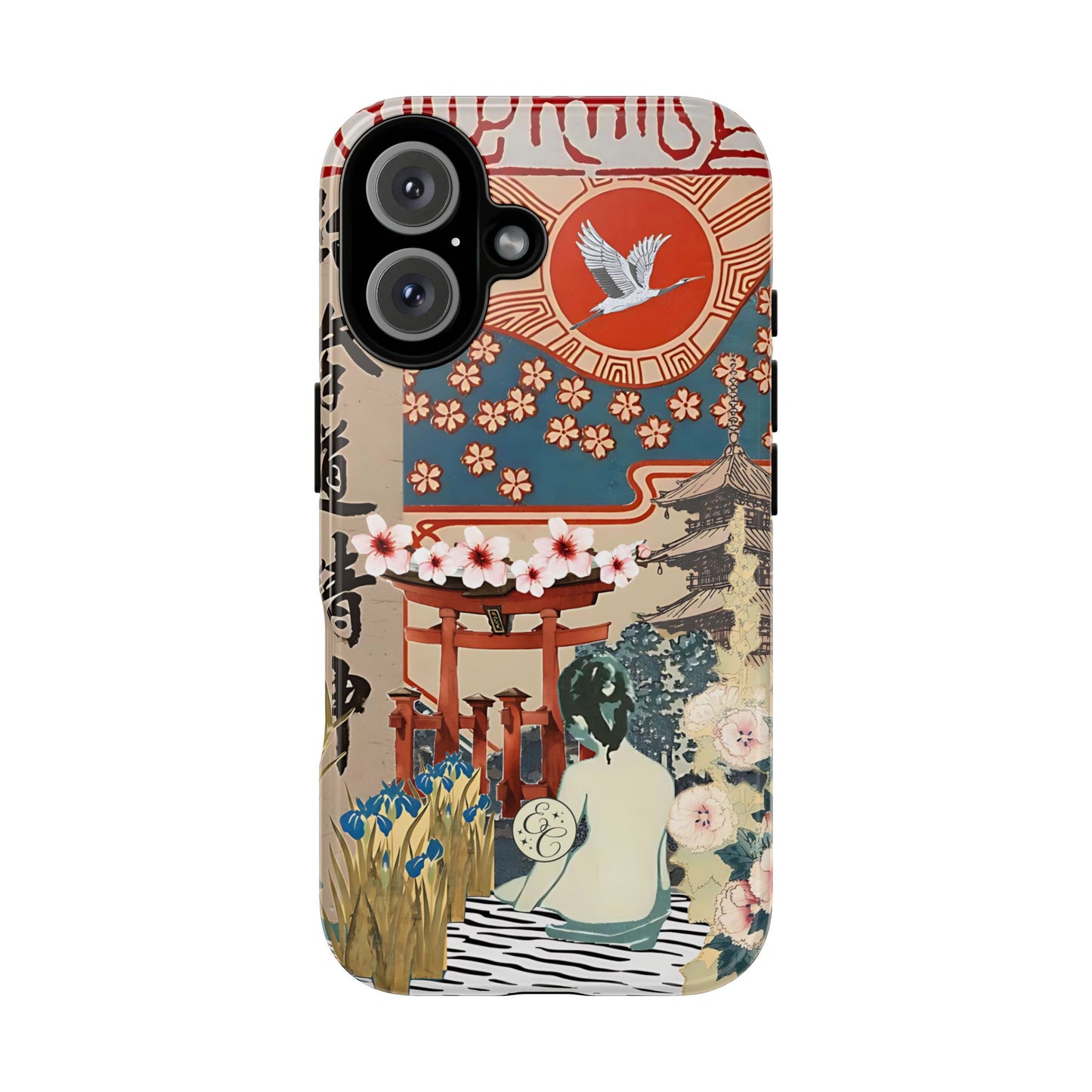 Japanese Style Art Tough Phone Case