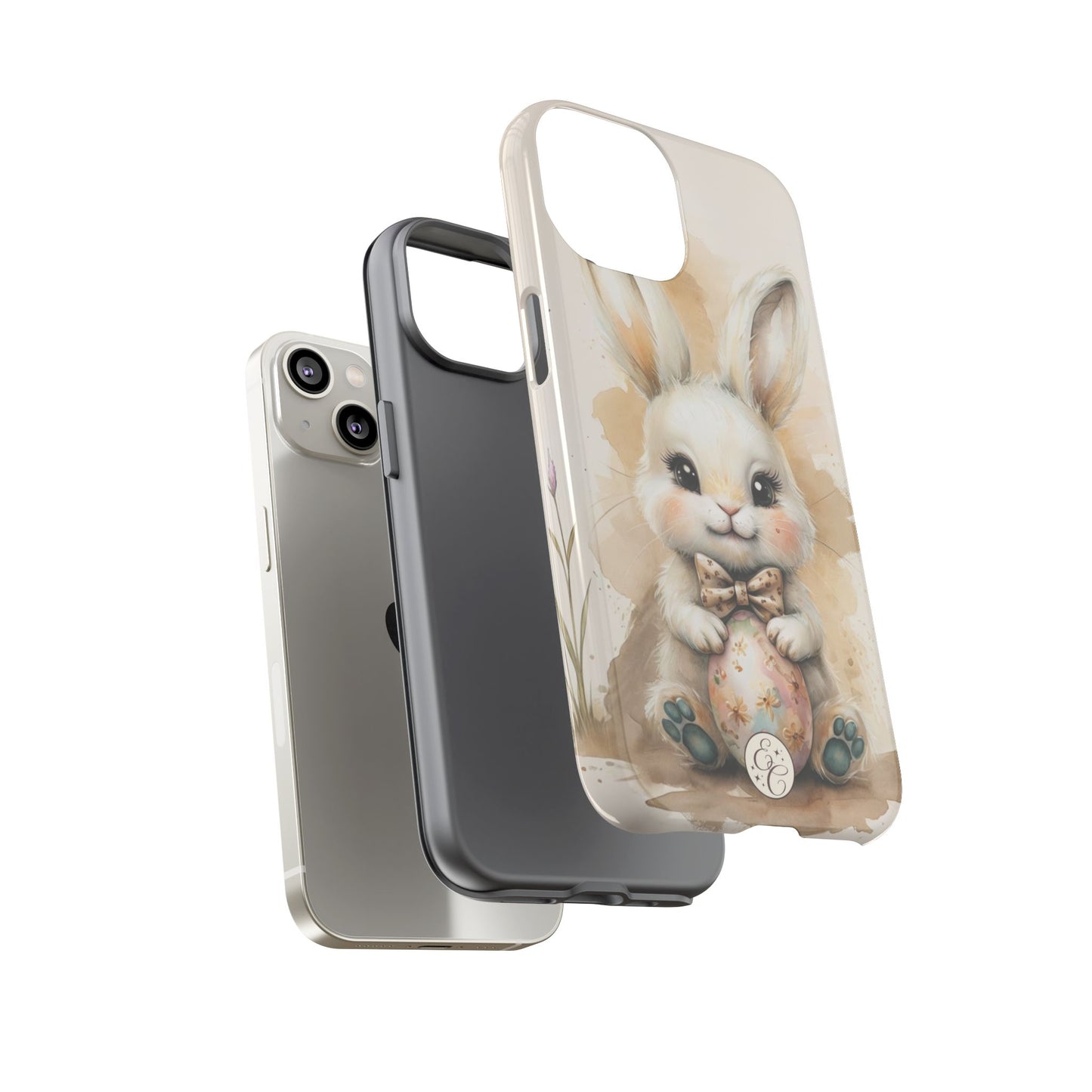 Bunny & Easter Egg Tough Phone Case