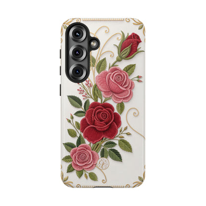 Elegant Rose Garden Tough Phone Case