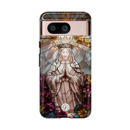 Virgin Mary Stained Glass Tough Phone Case