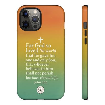 John 3:16 Tough Phone Case