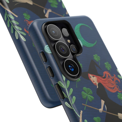 Irish Witch’s Moonlit Stroll Tough Phone Case
