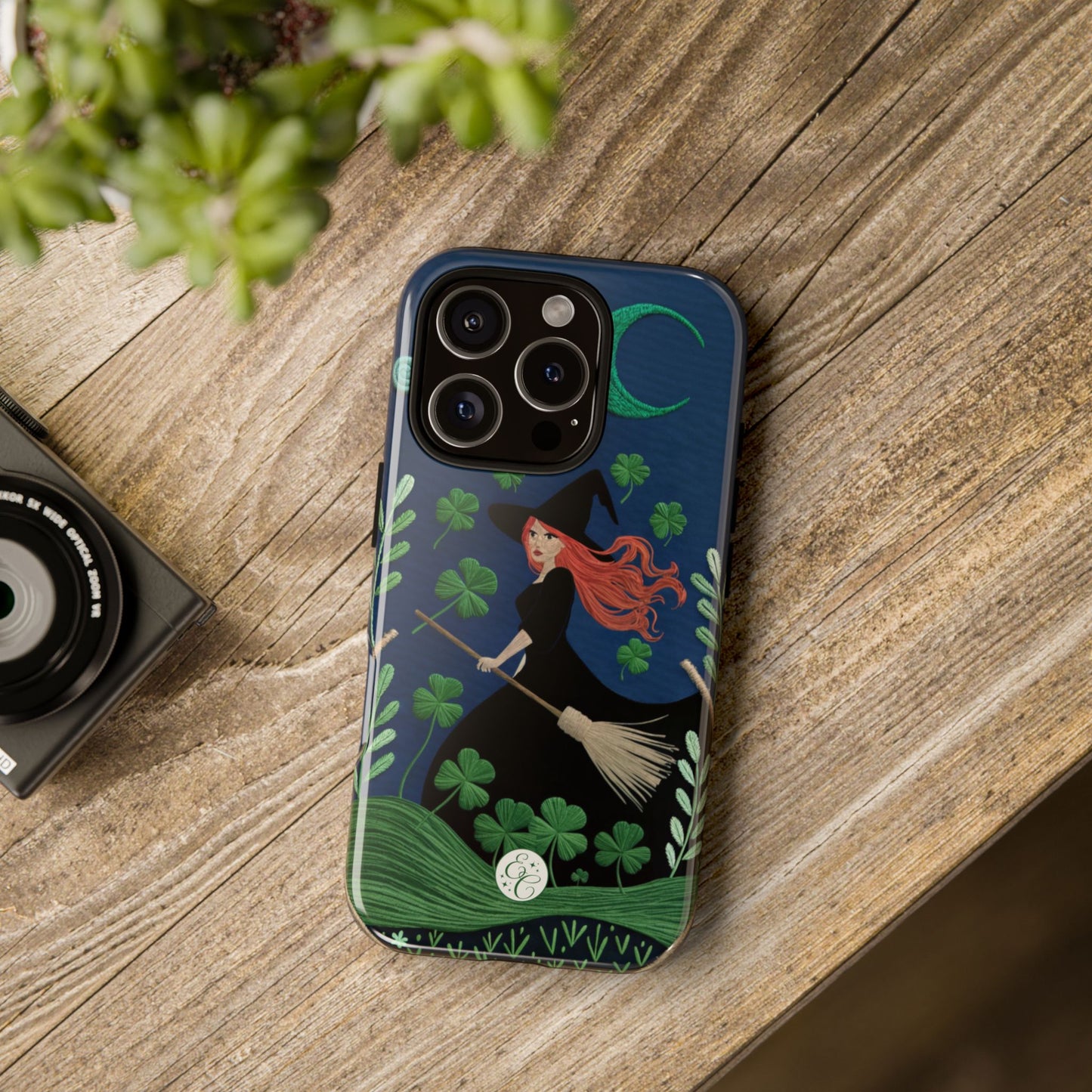 Irish Witch’s Moonlit Stroll Tough Phone Case