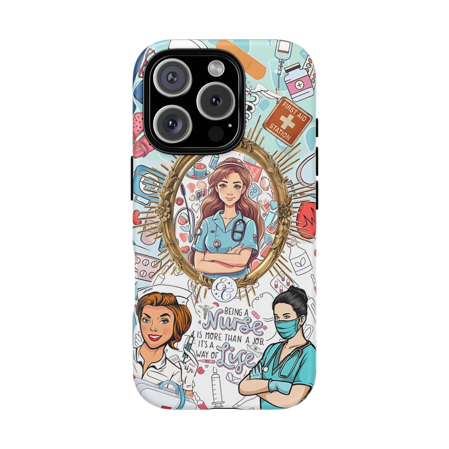 Nurse Art Tough Phone Case