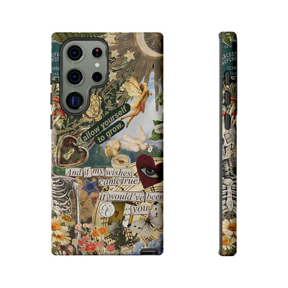 Vintage Cottage Collage Tough Phone Case