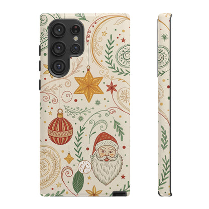 Vintage Santa Tough Phone Case