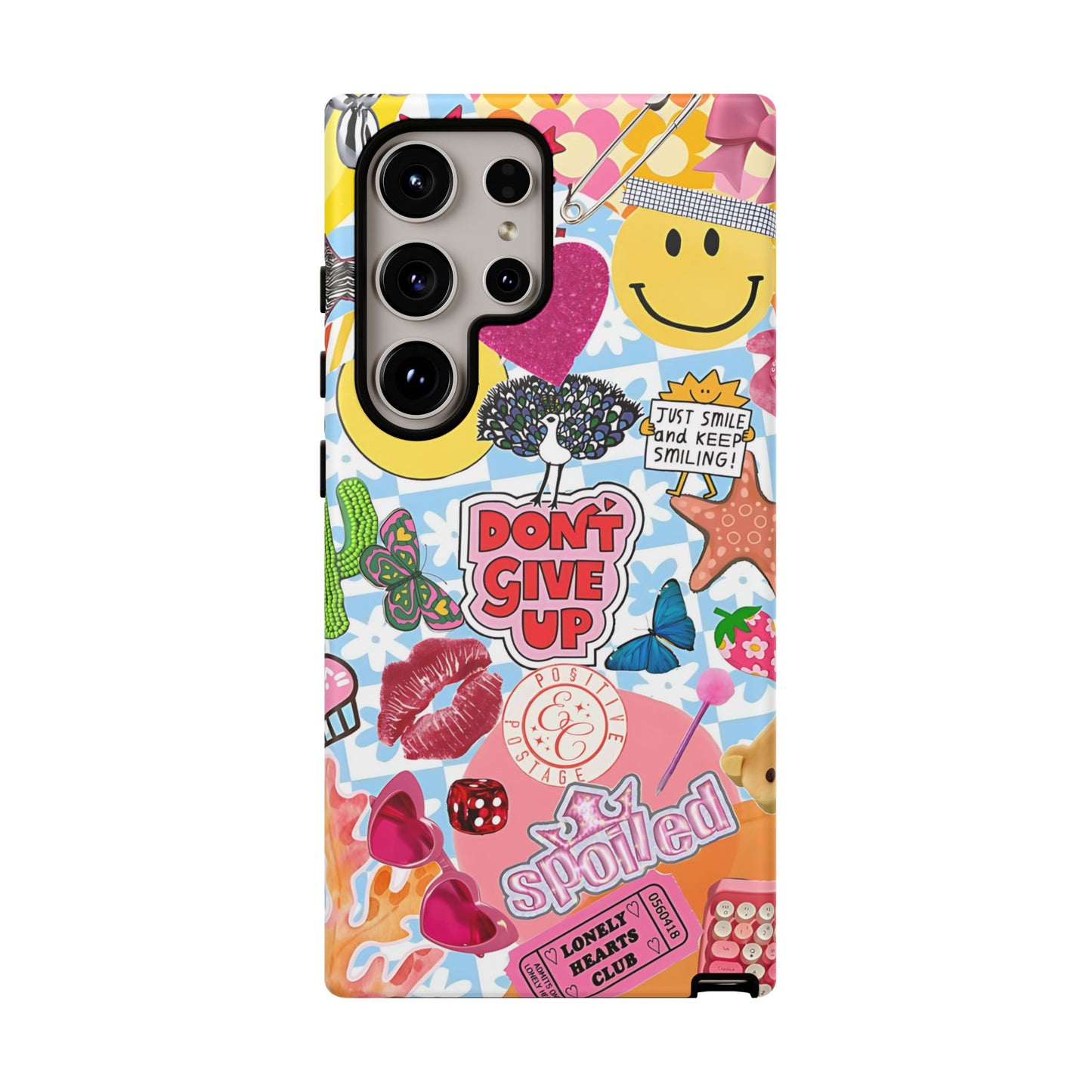 Pop Art Collage Tough Phone Case