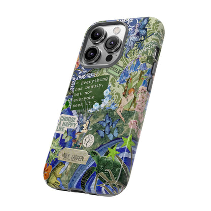 Fairy Garden Collage Tough Phone Case