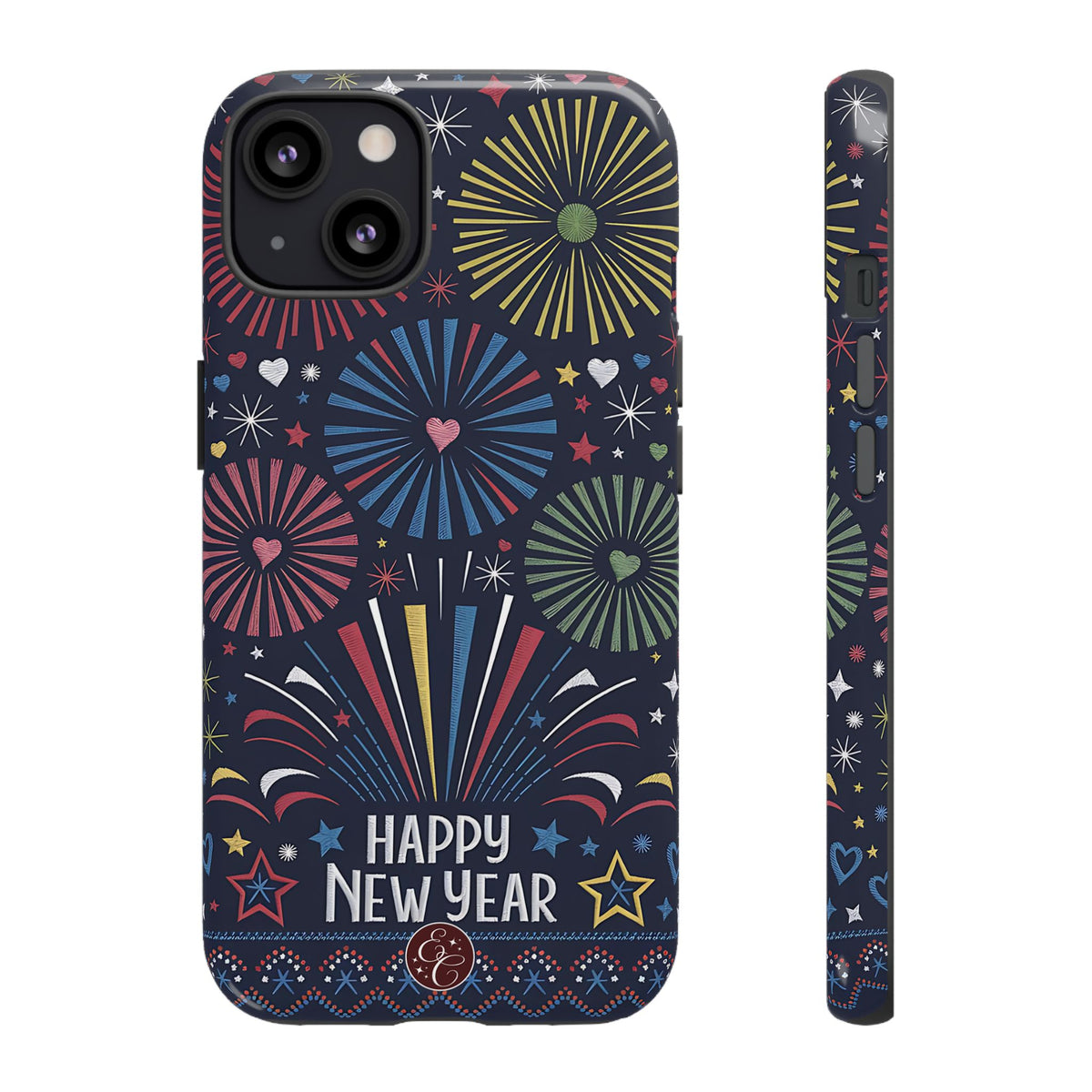 Happy New Year Fireworks Phone Case