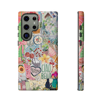 Coquette Art Collage Tough Phone Case